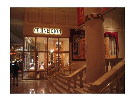 celine dion gift shop caesars palace|Celine Dion schedule Caesars Palace.